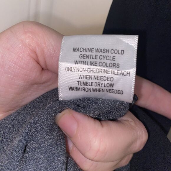 ModCloth Womens Skirt Size 4 Faux Wrap Polka Dot Print Ruffle 26 Black And White - Picture 8 of 9